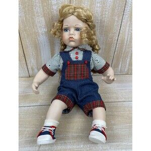 Pouty Mad Time Out Porcelain Girl Doll